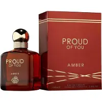 Fragrance World Proud Of You Amber eau de parfum unisexe 100 ml