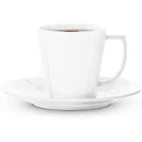 Rosendahl - GC Kaffeetasse mit Untertasse - White - 26 cl - 4 Stck., Tasse, Blanc