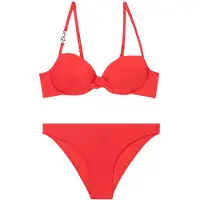 EA7 pour femme. 7W000291_AF20663 Bikini maillot de bain Sports aquatiques rouge (XS), Casuel, Beachwear, Polyamide