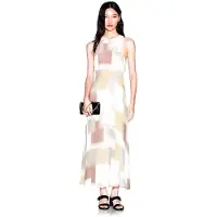 Armani Exchange pour femme. XW001963AF21554F1060 Robe multicolore Horizon (XL), Casuel, Fête, Viscose, Sans manches / bretelles