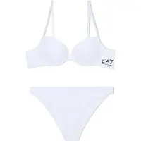 EA7 pour femme. 7W000320_AF20663 Bikini maillot de bain Sports aquatiques blanc (XL), Beachwear, Polyamide
