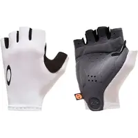 Oakley Apparel Drops Road 2.0 Short Gloves Blanc S Homme