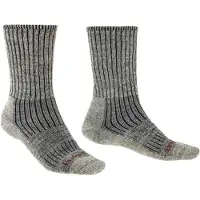 Bridgedale Hike Midweight Comfort Boot Long Socks Beige EU 48 Homme
