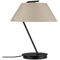 Paulmann Neordic Narve Lampe de Table Max 1x60W E27 Beige/Noir 230V Tissu / Meta