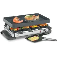Küchenprofi Raclette GRANDE8 en acier inoxydable