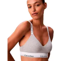 Calvin Klein Lv00qf8504 Bralette Bra Gris 2XS Femme