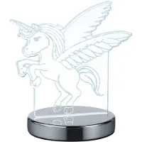 TRIO Lampe de table LED Karo Unicorn Licorne