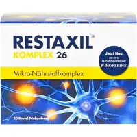 PharmaSGP GmbH Restaxil Complexe 26 Poudre à boire avec complexe de micro-nutriments, 30 pcs. Sachets