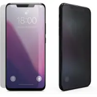 24hShop Verre trempé Privacy pour Samsung Galaxy S25 (Samsung Galaxy S25), Téléphone portable : film de protection, Noir