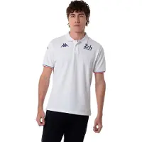 Kappa Andoi 24h Le Mans Short Sleeve Polo Blanc M Homme