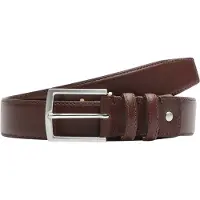 Selected Aksel Leather Belt Marron 95 Homme