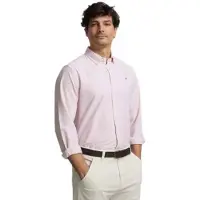 Silbon pour homme. S261020508298 Chemise sport oxford rose (XXL), Casuel, Coton, Manche longue