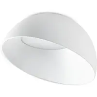 Ideal Lux Corolla Metal Modern Ceiling Lamp White Led 24W 3000K Ip20