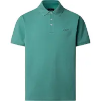 Hackett London pour homme. HM5600146 Polo avec bordure de plage coupe classique vert (XXL), Casuel, Coton, Manche courte