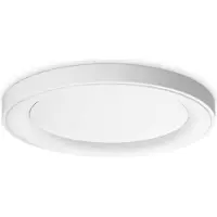 Ideal Lux Plafonnier contemporain Planet Metal Blanc Led Intégré 33W 3000K Ip20