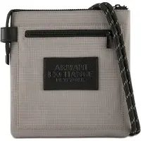 Armani Exchange pour homme. XM002044AF19932U6107 Sac à bandoulière compact beige (OSFA), Casuel, Polyamide