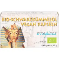 DYNAMIS Huile de cumin noir d'Égypte Dynamis,et végane, 60 gélules