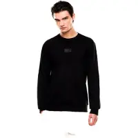 EA7 pour homme. 7M001489_AF17787 Logo Series Sweatshirt noir (XXL), Casuel, Sport, Coton, Sportswear, Multisport, Manche courte