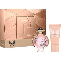 Paco Rabanne Coffret : Olympea Blossom Eau de Parfum pour femmes, 80 ml + Lait pour le corps hydratant Olympea Blossom, 100 ml