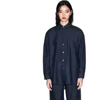 Armani Exchange Xw002258_af21337 Long Sleeve Shirt Bleu M Femme