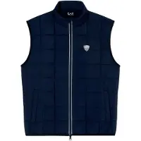 Emporio Armani pour homme. 7M001512_AF21509 Gilet bouclier premium M marine (L), Blanc, Casuel, Polyester, Sans manches / bretelles