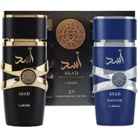 Lattafa Pack Asad : Asad 100 ml + Asad Zamzibar 100 ml