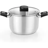 Monix M240230 30cm 12l Cooking Pot Argenté