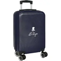 Safta The Octopus 20´´ Twin 40.1l 34.5x20x55 Cm Trolley Bag Bleu Enfants