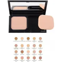 Shiseido Fond de teint compact Pure Matte, sans huile, longue tenue, O20, ocre clair naturale, SPF 10 rechargeable 9,8 g