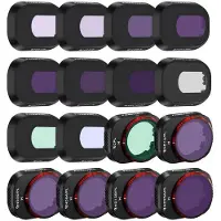 FreeWell Dji Mini 4 Pro Mega Filters - 16pack Noir