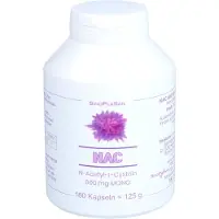 SinoPlaSan Complément alimentaire pour la santé globale NAC 600 mg MONO, 180 gélules