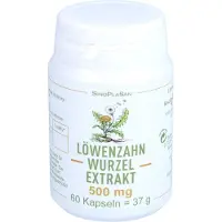 SinoPlaSan Extrait de racine de pissenlit 500 mg gélules, 60 gélules