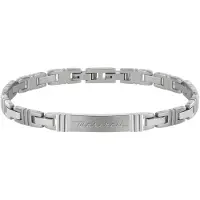 Maserati Jm218amf03 215 Mm Bracelet Argenté Homme