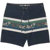 Salty Crew Crew Stripe Boardshort Swimming Shorts Bleu 30 Homme