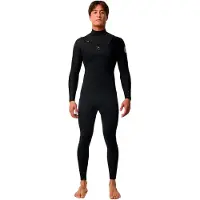 Rip Curl Dawn Patrol 3/2 Mm Long Sleeve Chest Zip Neoprene Suit Noir MT Homme