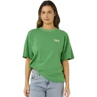 Rip Curl Surf Revival Heritage Short Sleeve T-shirt Vert S Femme