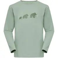 Mammut Core Logo Long Sleeve T-shirt Vert 104 cm Garçon