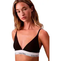 Calvin Klein Lv00qf8508 Triangle Bra Noir XL Femme