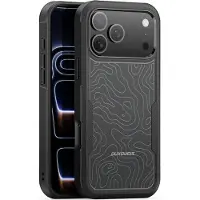 DUX Shld Series Robustes TPU und PC Hardcase 3m Fallsicher (Apple iPhone 17 Pro), Coque pour téléphone portable, Noir