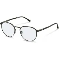 Rodenstock R7150 Rounded Glasses Noir 145/53 mm Homme