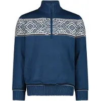 CMP 7h87511 Half Zip Sweater Bleu S Homme