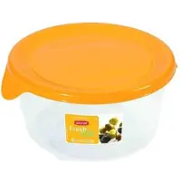 Curver Récipient alimentaire avec couvercle Récipient rond Boîte de conservation 0,5L