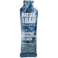 Megarawbar Hypertonic Microfiltered Sea Water Drink 40ml 20 Units Bleu