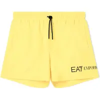 Emporio Armani pour homme. 7M002000_AF13049 Maillot de bain pour sports nautiques jaune (XS), Casuel, Beachwear, Polyester