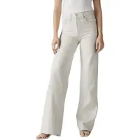 Levi's Ribcage Wide Leg H223 Jeans Blanc 27 / 32 Femme