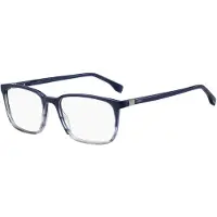 HUGO BOSS Lunettes de Vue BOSS 1436 55/16/145 Blue horn grey Acetate frames MAN BOSS 1436