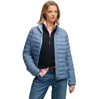 Superdry Fuji Lite Padded Jacket Bleu XL Femme