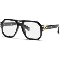 Philipp Plein Plein Icon 57 Mm Glasses Noir Homme