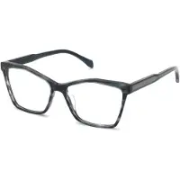 Zadig & Voltaire Lunettes de Vue - - VZV441 - Bleu striato - Acétate - 55/15/140