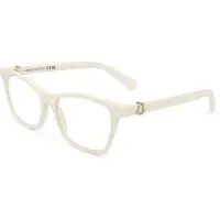 Moncler Lunettes de Vue ML5168 53/16/140 Ivory Acetate WOMAN ML5168
